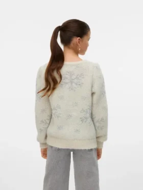 Pull en tricot Vmnewsnowyfrost