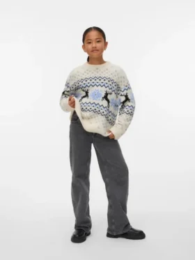Pull en tricot Vmsantanordic