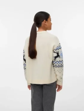 Pull en tricot Vmsantanordic
