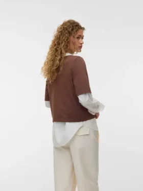 Pull en tricot Vmsilje