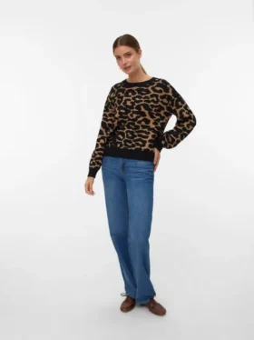 Pull en tricot Vmsiljeanimal