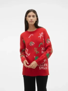 Pull en tricot Vmxmasparty