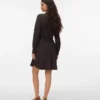 Robe courte en velours côtelé Vmvilja