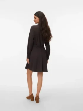 Robe courte en velours côtelé Vmvilja