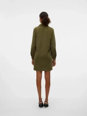 Robe courte en velours côtelé Vmvilja