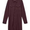 Robe courte en velours côtelé Vmvilja