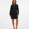 Robe courte en velours côtelé Vmvilja