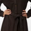 Robe courte en velours côtelé Vmvilja