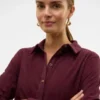 Robe courte en velours côtelé Vmvilja