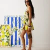 Robe courte Topshop