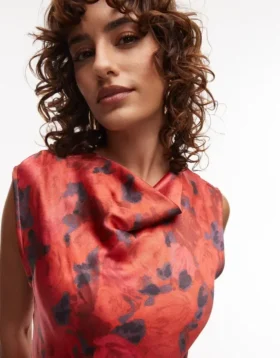 Robe longue Topshop