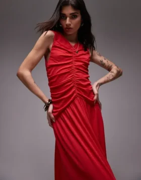 Robe longue Topshop