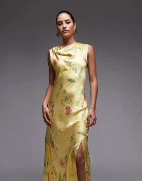 Robe longue Topshop