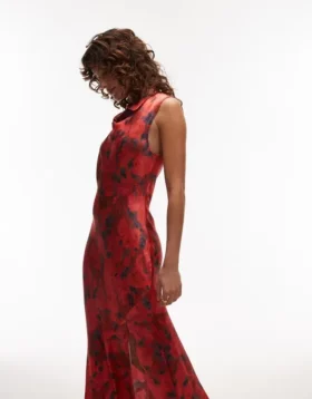 Robe longue Topshop