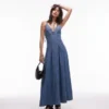 Robe longue Topshop