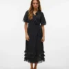 Robe mi-longue Vmdotina