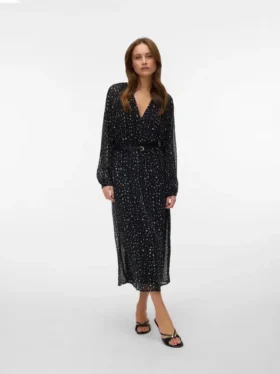 Robe mi-longue Vmholly