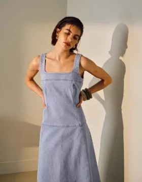 Robe midi Topshop