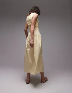 Robe midi Topshop