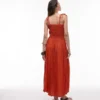 Robe midi Topshop