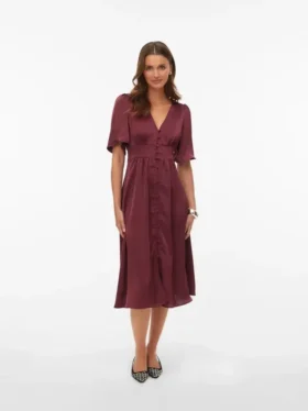 Robe midi Vmandrea