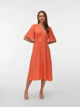 Robe midi Vmmelaney
