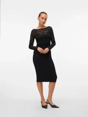 Robe midi Vmpaula