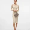 Robe midi Vmpaula