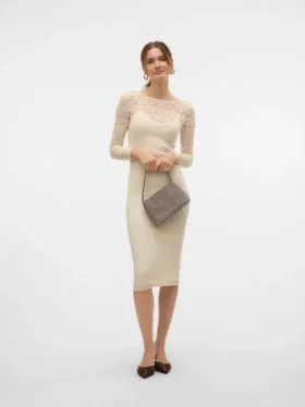 Robe midi Vmpaula