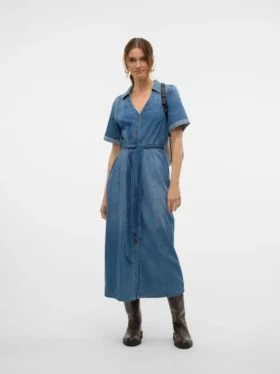 Robe midi Vmtrylla