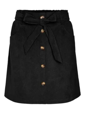 Short en velours côtelé à taille haute Vmcvilja