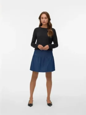 Short skirt à taille mi-haute Vmcassidy