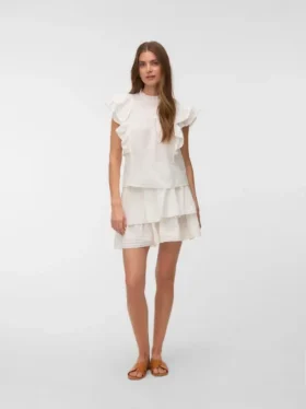 Shorts de taille haute Vmelix