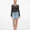 Shorts de taille haute Vmtessa