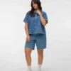 Shorts en denim Vmctess