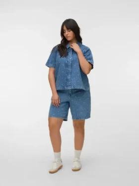 Shorts en denim Vmctess
