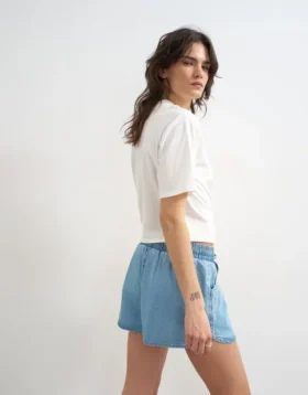 Shorts in denim Tsjosa