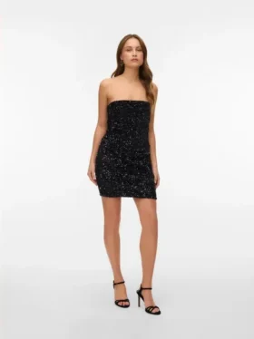 Shorts à taille haute Vmbella