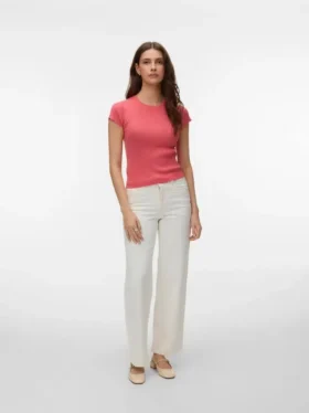 T-shirt en tricot Vmsilje