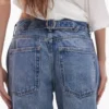 Topshop Jeans taille basse coupe ample