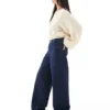 Topshop Jeans taille basse coupe ample