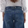Topshop Jeans taille basse coupe ample