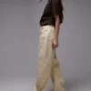 Topshop Mid Waist Barrel Fit Jeans