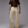 Topshop Mid Waist Barrel Fit Jeans