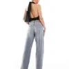 Topshop Mid Waist Loose Fit Jeans