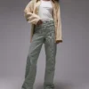 Topshop Mid Waist Loose Fit Jeans