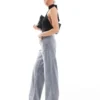 Topshop Mid Waist Loose Fit Jeans