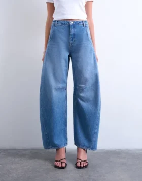 Tsnanna Barrel Fit Jeans