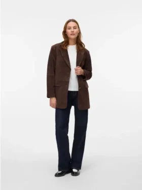 Veste en daim Vmpernille