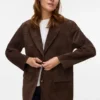Veste en daim Vmpernille